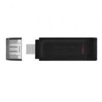 PENDRIVE 32GB USB-C 3.2 KINGSTON DT70 pretoPENDRIVE 32GB USB-C 3.2 KINGSTON DT70 pretoUSB-C 3.2 GEN 1  32GB DT70 32GB