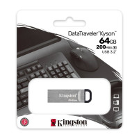 Kingston DataTraveler DTKN 64GB USB 3.2 Gen1 prata