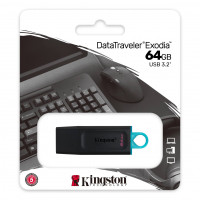 Kingston DataTraveler DTX 64GB USB 3.2 Gen1 Preto