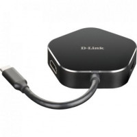 D-Link DUB-M420 Hub USB-C 4en1 HDMI2USB 3.0USB-C