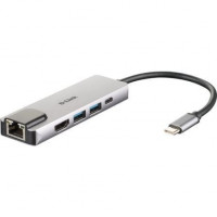 D-Link DUB-M520 Hub USB-C HDMI2USB 3.0USB-CEthe