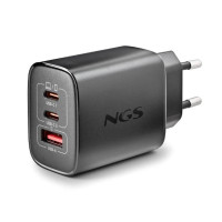 NGS CARGADOR GAN ULTRARAPIDO 65W USB-C+ USB-A