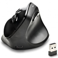 NGS RATON INALAMBRICO VERTICAL NEGRO ERGONOMICO