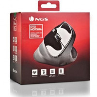 NGS RATON INALAMBRICO VERTICAL NEGRO ERGONOMICO