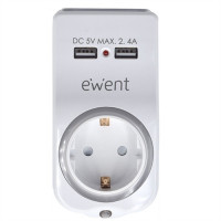 Ewent carregador USB 4en1 2.4A