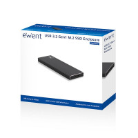 Ewent EW7023 Caixa  externa SSD M2 USB 3.1 Aluminio