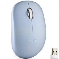 NGS Raton Inalambrico Teclas silenciosas Azul