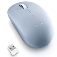 NGS Raton Inalambrico Teclas silenciosas Azul