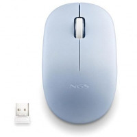 NGS Raton Inalambrico Teclas silenciosas Azul