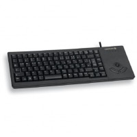 TECLADO CON TRACKBALL CHERRY G84-5400LUMES-2 - 89 TECLAS - USB - CABLE 2.5M - NEGRO