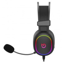 Auriculares Gaming con Micrófono Hiditec Erys ARGB Jack 3.5 USB Pretos