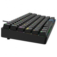Teclado Gaming Mecánico Inalámbrico Hiditec GM1K/ Switch Rojo/ Negro