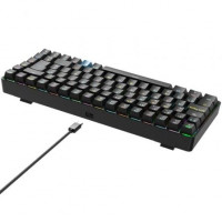 Teclado Gaming Mecánico Inalámbrico Hiditec GM1K/ Switch Rojo/ Negro