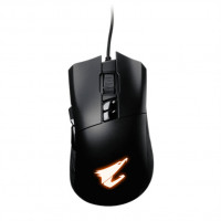 RATON OPTICO AORUS M3 GAMING preto6400 DPIRETROILUMINACIO