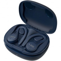 Auriculares Bluetooth JVC HA-EC25T con estuche de carga/ Autonomía 7.5h/ Azules