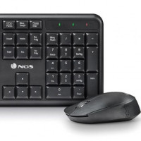 Teclado y Ratón Inalámbricos NGS Harmony Kit