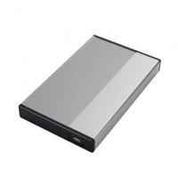 Caixa  Externa para Disco Duro de 2.5 3GO HDD25GYC21 USB 3.1 Sin Tornillos