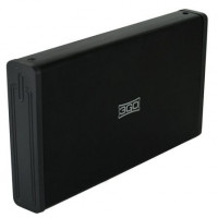 Caixa Disco 3.5 3GO HDD35BK312 USB 3.0 SATA Preto
