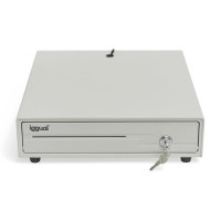 iggual Cajón portamonedas IRON-10W 38cm 4+6 branco