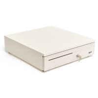 iggual Cajón portamonedas IRON-30W 42cm 5+5 branco