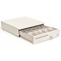 iggual Cajón portamonedas IRON-30W 42cm 5+5 branco