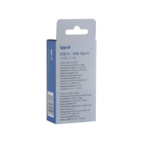 iggual cable USB-AUSB-C 100 cm branco