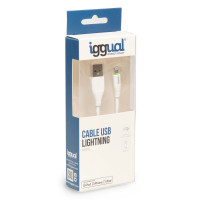 iggual cable USB-ALightning 100 cm branco