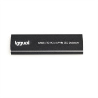 iggual Caixa  externa USB-C 3.1 SSD M.2 NVMe y SATA