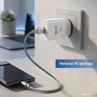 iggual carregador 1xUSB carga rápida QC3.0 18W