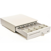 iggual Cajón Portamonedas IRON-50W 42cm 5+8 branco