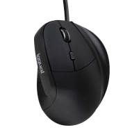 iggual Ratón vertical USB ERGO-V 2400DPI negro