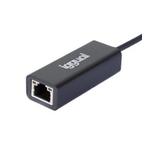 iggual Adaptador USB-A a RJ45 Gigabit SILVER