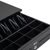 iggual Cajón portamonedas IRON-HD 41cm 5+8 negro
