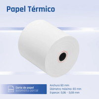 iggual Impresora térmica TP EASY 80 USB+RJ11 WiFi