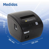 iggual Impresora térmica TP EASY 80 USB+RJ11 WiFi