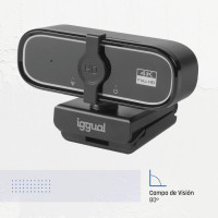 iggual Webcam USB 4K UHD WC3840 Business Pro View