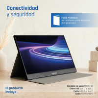 iggual Monitor portátil 15,6