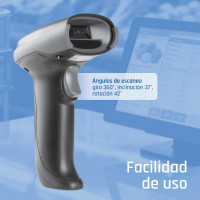 iggual Lector código barras 2D Bluetooth WiFi 2.4G