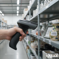 iggual Lector código barras 2D Bluetooth WiFi 2.4G