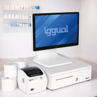 Pack completo TPV blanco 15,6