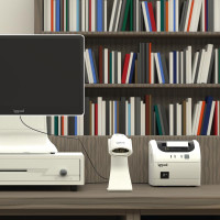iggual Impresora térmica TP EASY 80W USB+RJ11 blan
