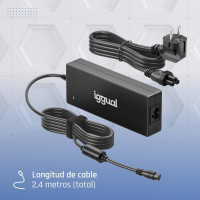 iggual Cargador Universal Automático CUA-6T-240W