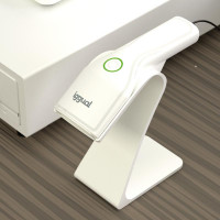 iggual Lector código barras 2D USB botón blanco