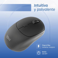 iggual Ratón inalámbrico NANO-OFFICE-6D 1600DPI