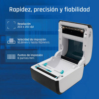 iggual Impresora etiquetas envíos USB+Bluetooth