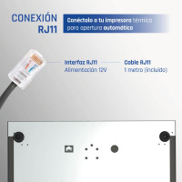 iggual Cajón Portamonedas IRON-XS 33cm 4+8 negro