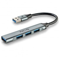 NGS HUB 4 PUERTOS USB: 1 X USB 3.2, 3 X USB 2.0