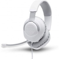Auriculares Gaming con Micrófono JBL Quantum 100/ Jack 3.5/ Blancos