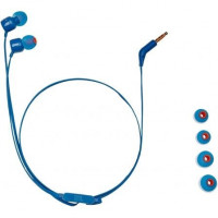 Auriculares Intrauditivos JBL T110 con Micrófono Jack 3.5 Azules