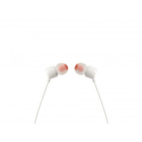 Auriculares Intrauditivos JBL T110 con Micrófono Jack 3.5 brancos